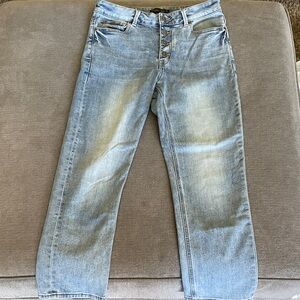 Prana Men's Light Blue Washed Straight Jeans